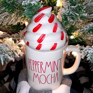 Rae Dunn brand new Peppermint Mocha mug